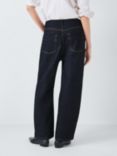 John Lewis Straight Leg Crop Jeans, Indigo