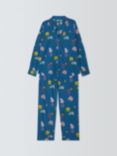 Their Nibs Field Flower Pyjama Set, Navy/Multi