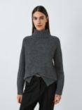 John Lewis Donegal Wool Blend Roll Neck Jumper