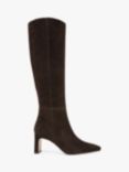 Sam Edelman Sylvia Suede Long Boots, Choc Brown Wc 205