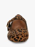 Sam Edelman Michaela Leather Leopard Mary Janes, Granada Tan