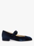 Penelope Chilvers Velvet Mary Janes, Navy