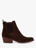 Penelope Chilvers Rove Suede Chelsea Boots, Chocolate