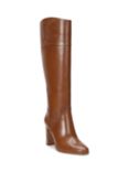 Ralph Lauren Page Leather Tall Boots, Deep Saddle Tan