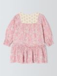 John Lewis Baby Patchwork Floral Dress, Multi