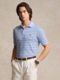 Ralph Lauren Striped Polo Shirt, Blue/Multi