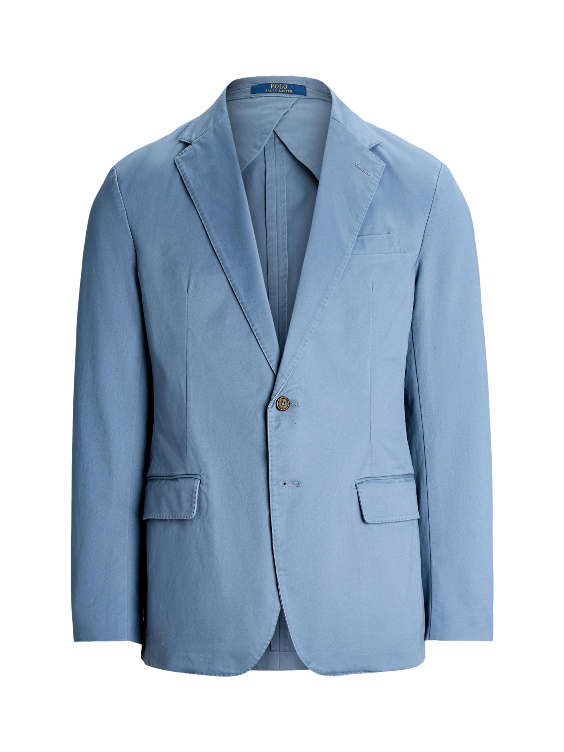 Polo Ralph Lauren Stretch Chino Cloth Suit Jacket, Vessel Blue