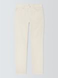 7 For All Mankind Roxanne Corduroy Jeans, White