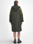 Barbour Cookston Quilted Coat, Olive Ancient