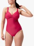 Speedo Brigitte Shaping Swimsuit, Magenta Haze