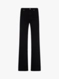 7 For All Mankind Modern Dojo Flared Jeans, Black