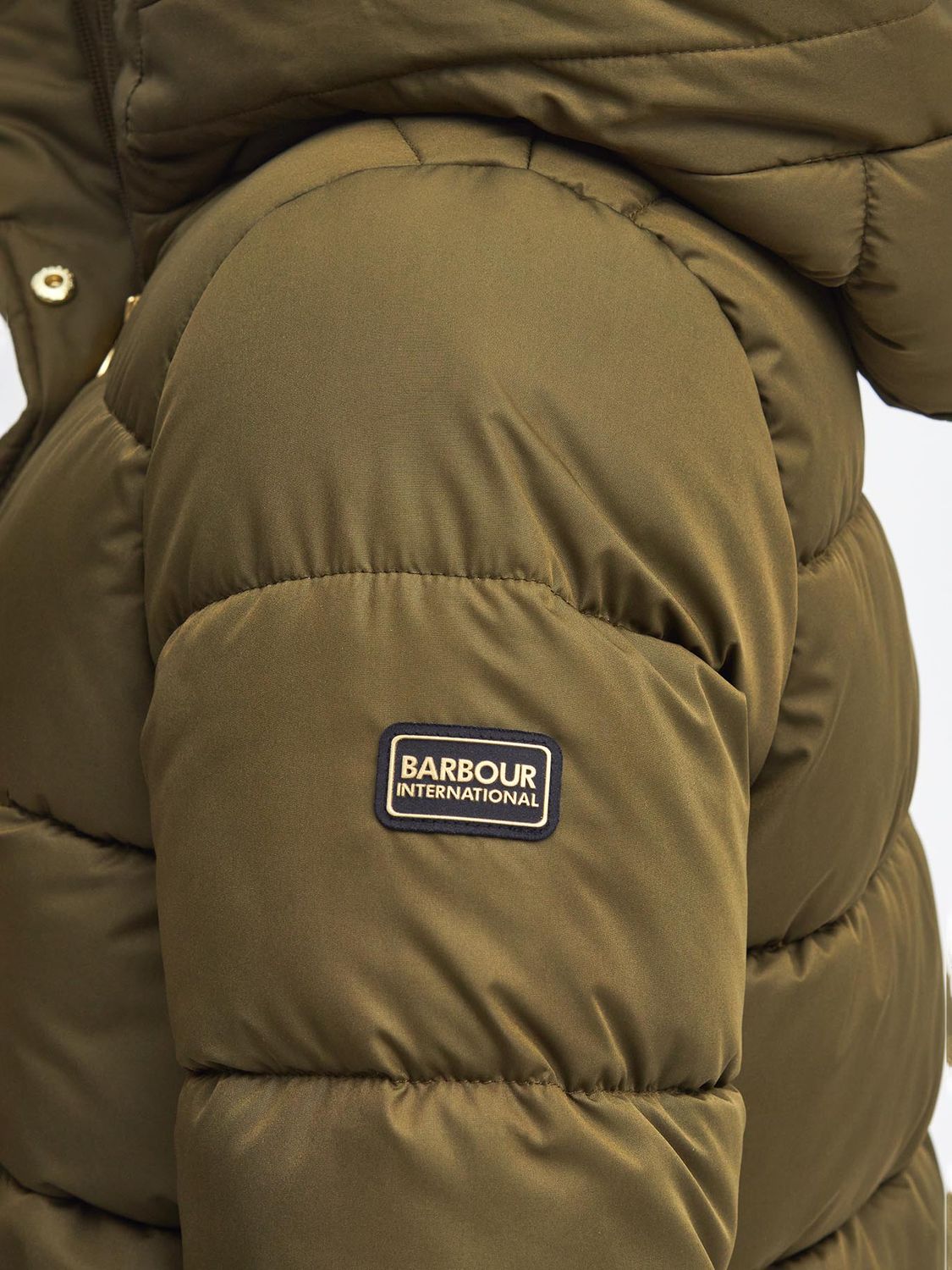 Barbour International Barron Puffer Jacket, Empire Green