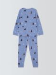 John Lewis Kids' Mystic Cats Pyjamas, Blue