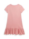 Ralph Lauren Kids' Bear Day Dress, Tickled Pink