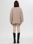 SELECTED FEMME Mary Oversized Wool Blend Jumper, Irish Cream