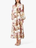 Elliatt Meadow Floral Day Linen Dress, Multi