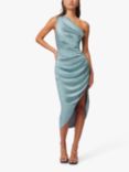 Elliatt Aria Asymmetric Dress, Artic Blue