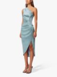 Elliatt Aria Asymmetric Dress, Artic Blue