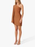 Elliatt Riley Asymmetric Mini Dress, Bronze