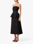 Elliatt Sonnet Strapless Cocktail Dress, Black