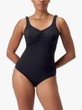 Speedo AquaNite Shaping Swimsuit, Black