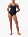 Speedo AquaNite Shaping Swimsuit, Black