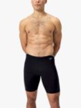 Speedo Hyper Boom Spliced Swim Shorts, Black/Green