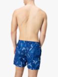 Speedo Paisley Print Swim Shorts, Cerulean Blue