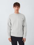 Kin Panel Crew Neck Cotton Blend Sweatshirt, High Rise