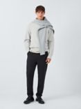 Kin Panel Crew Neck Cotton Blend Sweatshirt, High Rise