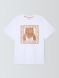 Hayley Menzies Tiger Graphic T-Shirt, White/Multi