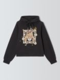 Hayley Menzies Tiger Graphic Hoodie, Black/Multi