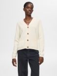 SELECTED FEMME Ana Wool Cardigan, Birch