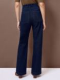 Vivere By Savannah Miller Lauren Organic Cotton Blend Denim Jeans, Dark Indigo