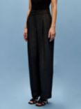 Vivere By Savannah Miller Vivienne Pinstripe Trousers, Charcoal