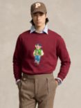 Ralph Lauren Bear Sweatshirt, Red