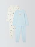 John Lewis Kids' 12 Days of Christmas Pyjamas, Pack of 2, Multi