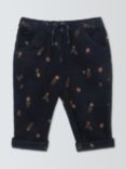 John Lewis Baby Vegetable Print Corduroy Trousers, Navy