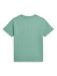 Ralph Lauren Kids' Patch Logo Pocket T-Shirt, Faded Mint