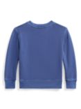 Ralph Lauren Kids' Cotton Blend Sweatshirt, Light Navy