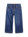 Ralph Lauren Kids' Wide Leg Jeans, Tamera Wash