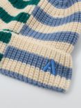 John Lewis ANYDAY Kids' Double Stripe Beanie Hat, Multi