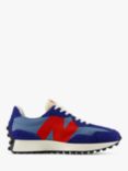 New Balance 327 Trainers, Blue Red