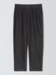 John Lewis ANYDAY Relaxed Cord Trousers, Ebony