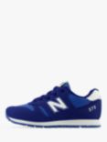 New Balance Kids'  YC 373 Green Lace Up Trainers