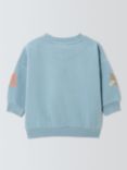 John Lewis Baby Sequin Flower Sweatshirt, Multi