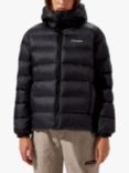 Berghaus Ewden Hooded Puffer Jacket, Jet Black