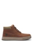 Timberland Maple Grove Leather Mid Lace Up Trainer Boots, Rust