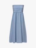 A-VIEW Cecilie Stripe Dress, Blue/White