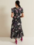 Phase Eight Petite Azalea Floral Midi Dress, Multi